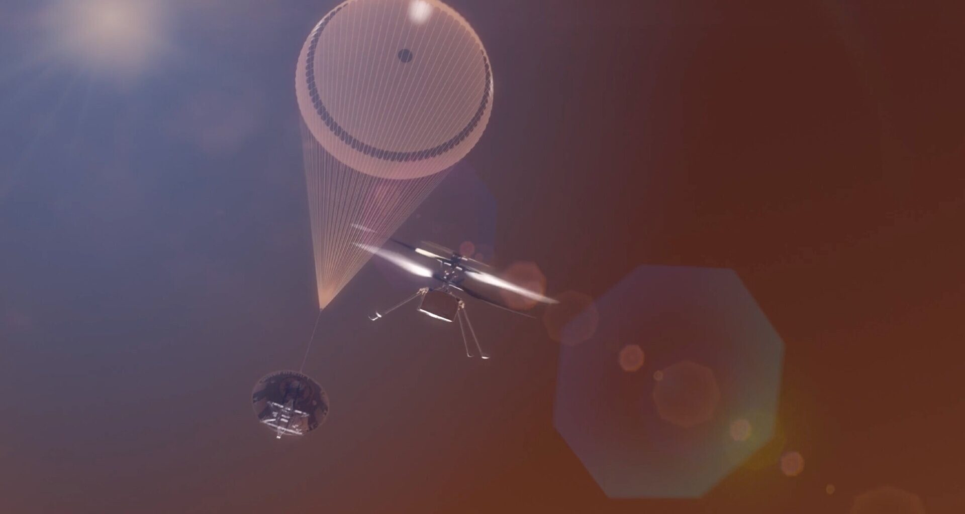Wild new 'Skyfall' Mars mission would drop 6 scout helicopters onto the Red Planet from the air (video)