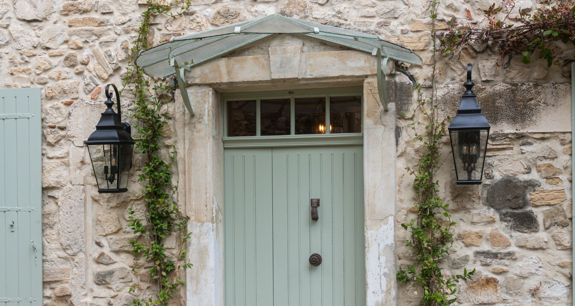 A 500-year-old house in the South of France, filled with English-inspired decoration