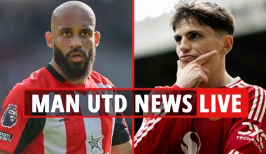 Man Utd transfer news LIVE: United 'get Mbeumo BOOST', Garnacho 'REJECTS move', Barcelona target Rashford