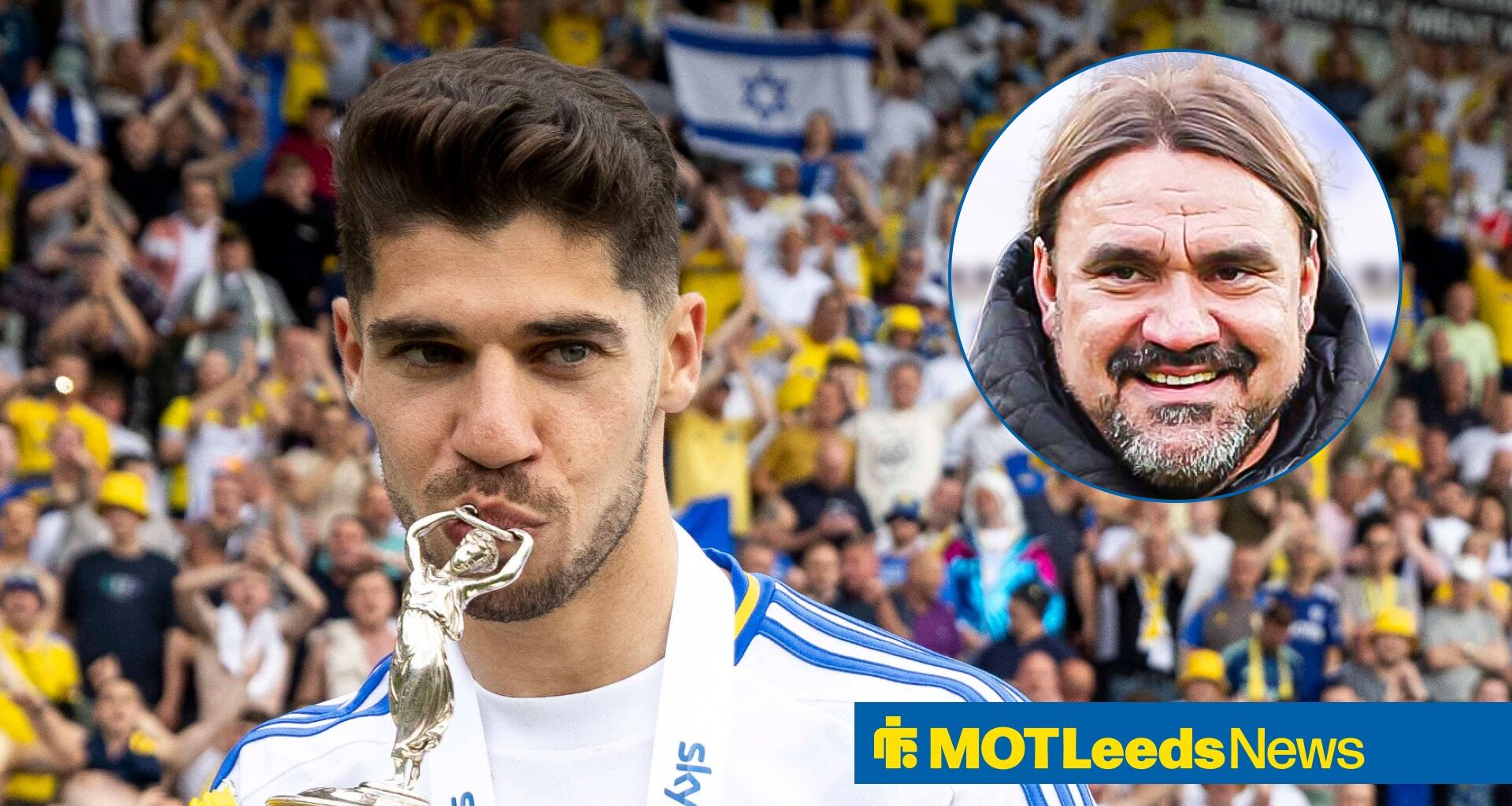 Manor Solomon reacts as Leeds United agree new contract with forward