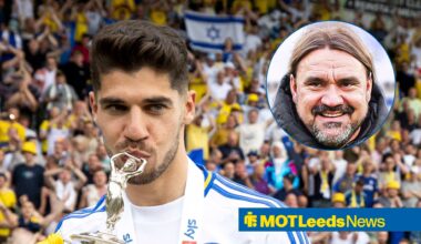 Manor Solomon reacts as Leeds United agree new contract with forward