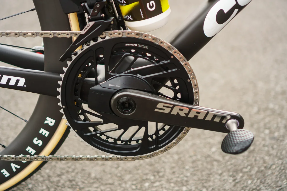 Matteo Jorgenson's new Cervélo R5 at the 2025 Tour de France