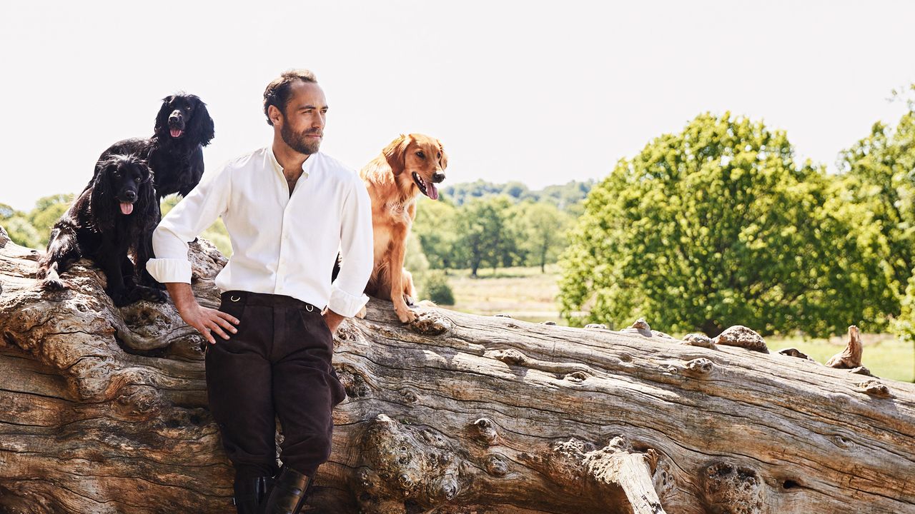 James Middleton heads to France for a rather unusual holiday – with two of his dogs in tow