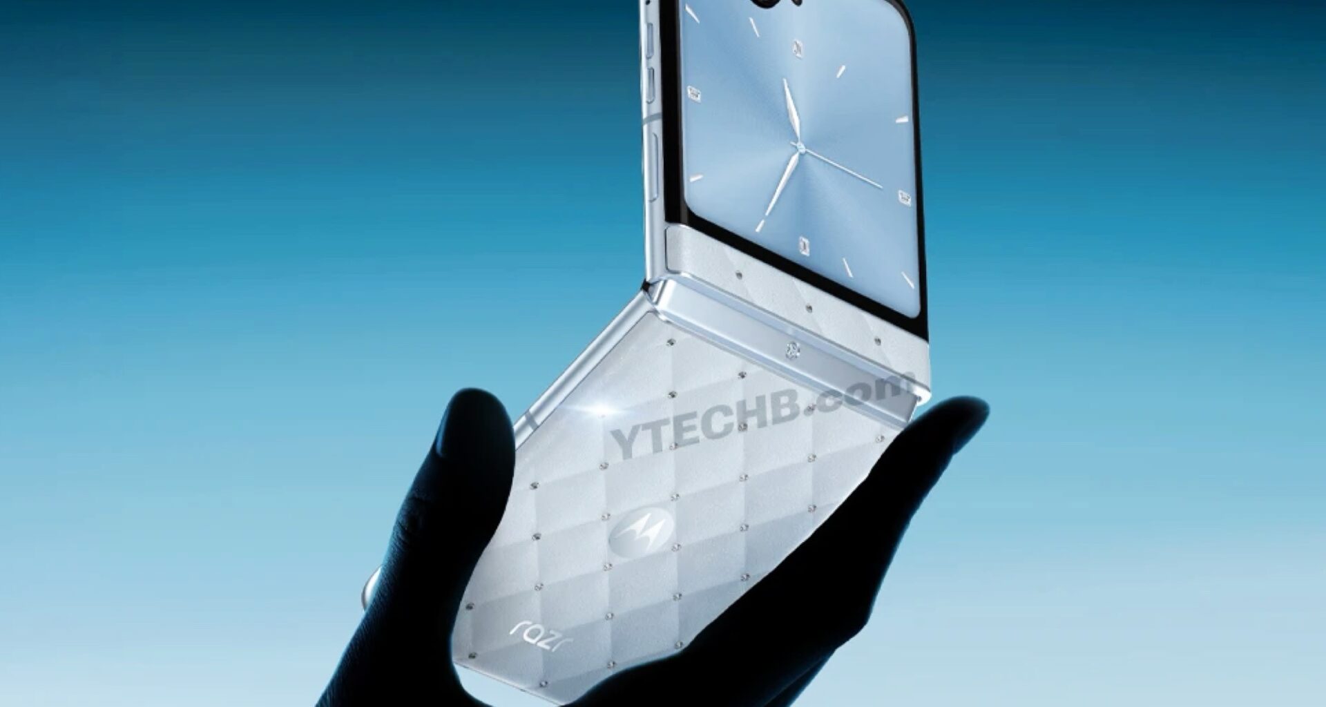 Leak unveils Motorola Razr Swarovski Edition foldable phone with crystals and customized software