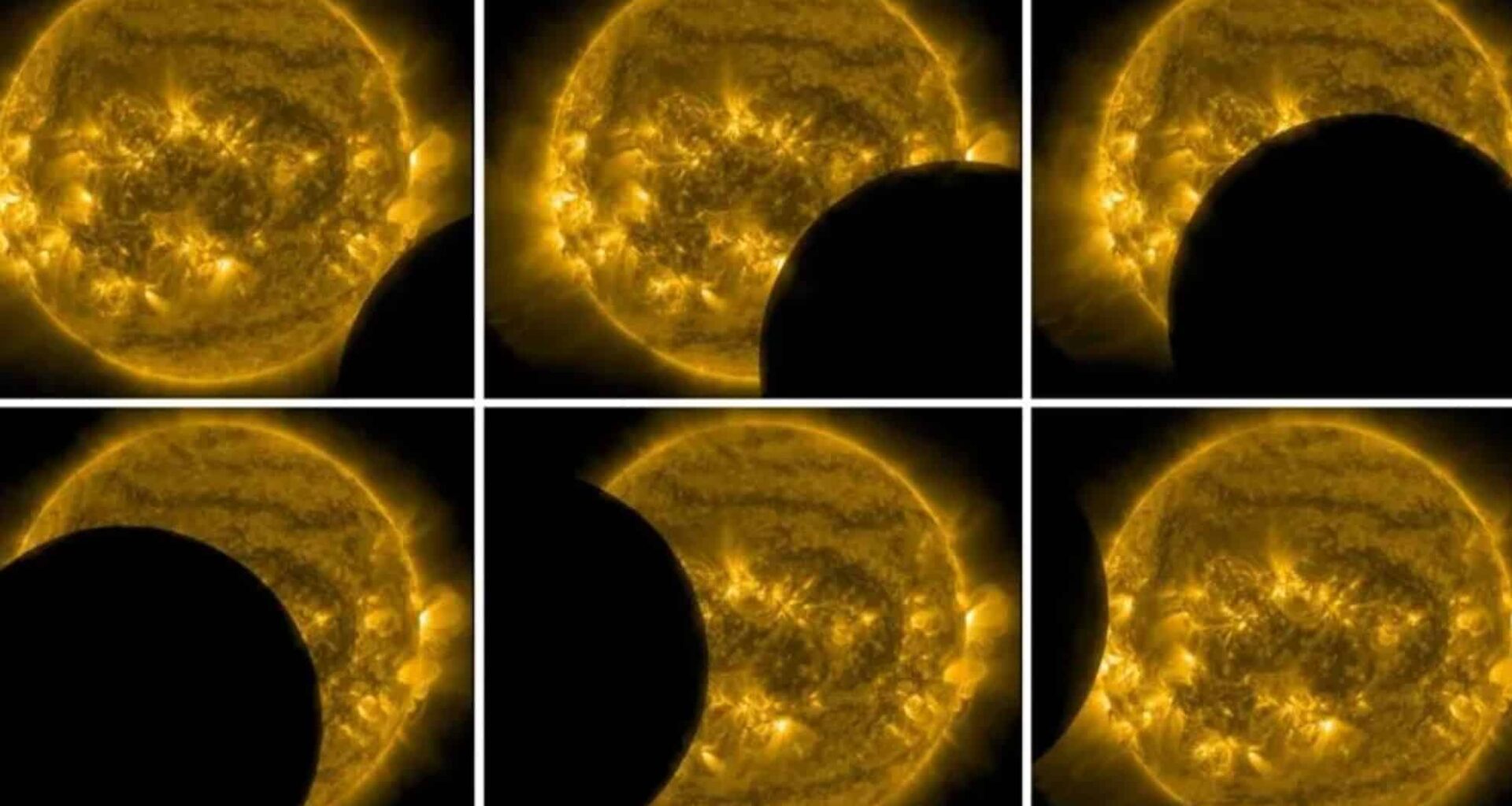 Nasa Captures Stunning Solar Eclipse From Space