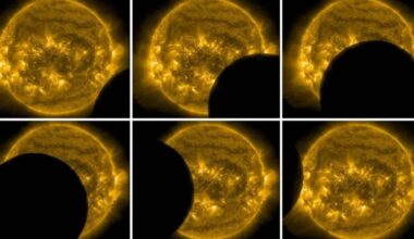 Nasa Captures Stunning Solar Eclipse From Space
