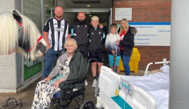 Terminally ill patient’s last wish granted, to see a horse one more time