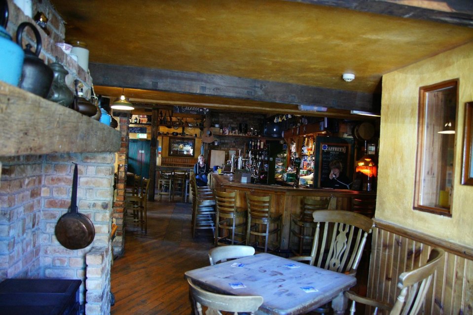 Interior of Groucho's On The Square pub in Armagh.