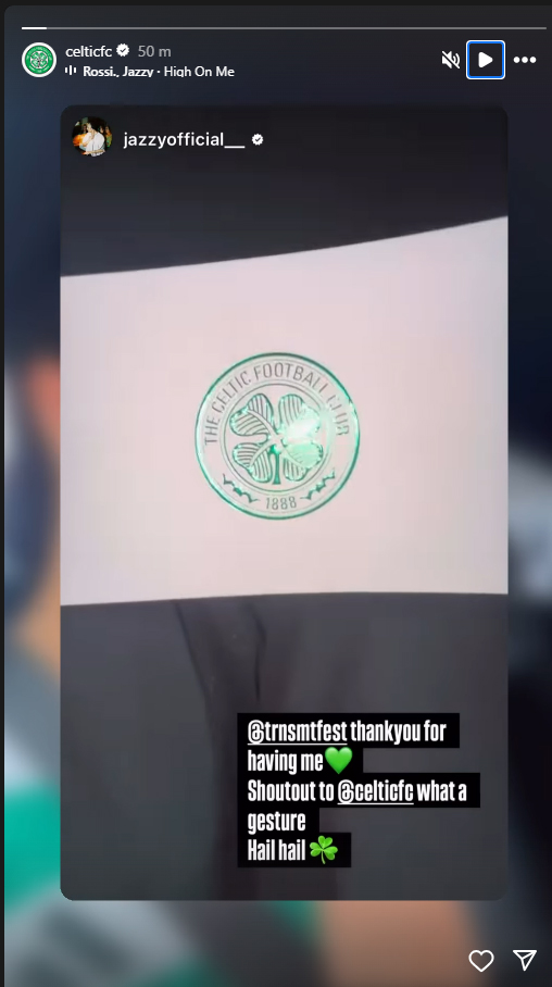 Celtic Football Club logo.