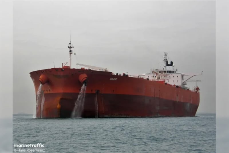 ‘Blue’ a crude oil tanker involved in the export of russian oil. Photo: Marinetraffic/Hans Rosenkranz