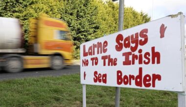 TUV call new border post in Larne ‘a day of humiliation’ – The Irish News