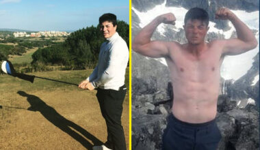 Viktor Hovland shows off epic body transformation while trekking through Norwegian mountains
