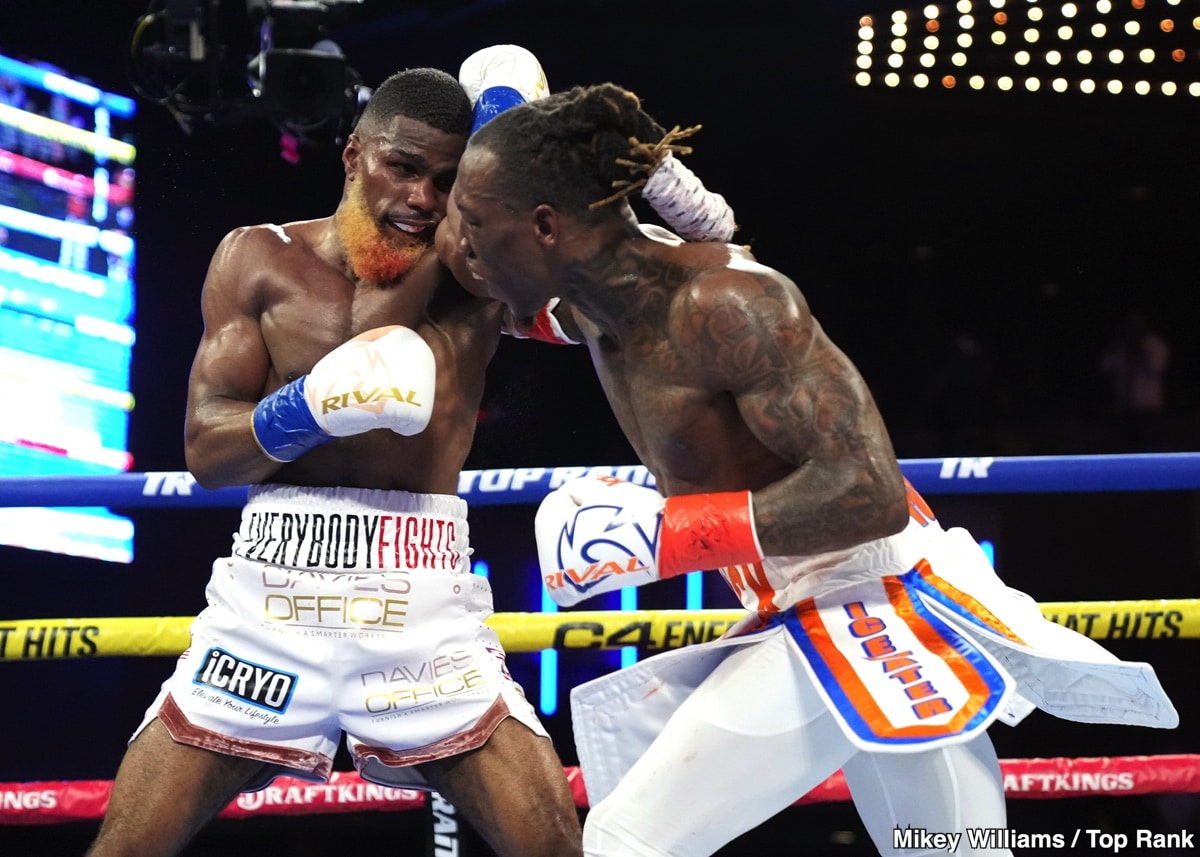 Image: Abraham Nova Steps in to Face Raymond Ford on August 16th in Riyadh