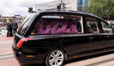 Ozzy Osbourne's Birmingham Funeral Photo Gallery