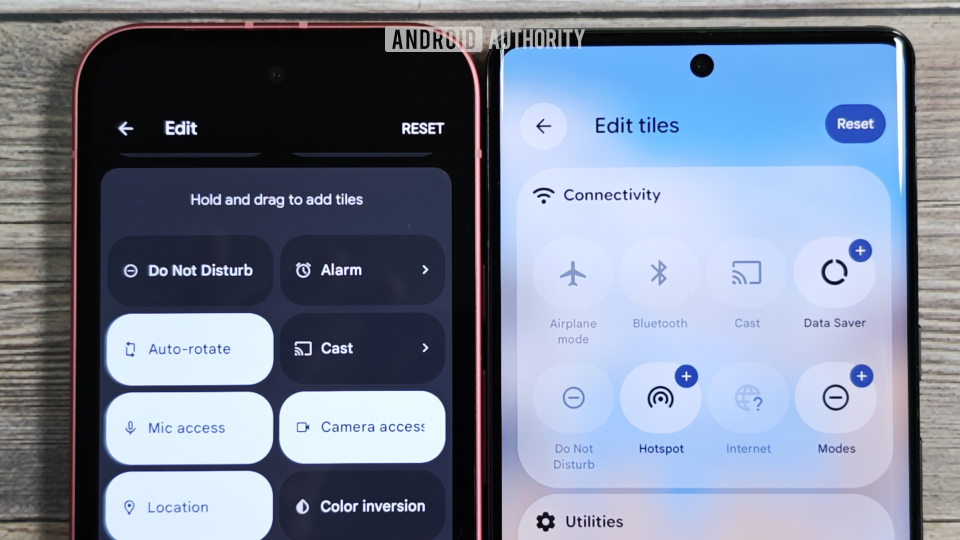 Quick Settings hidden Android shortcuts
