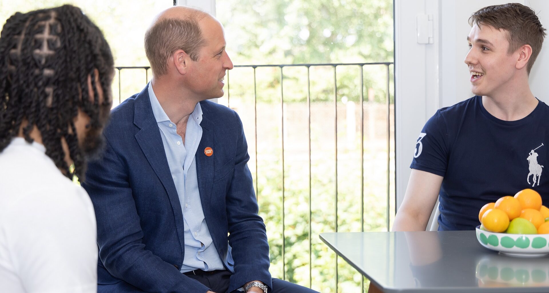 Prince William visiting Centrepoint's Reuben House