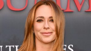 Jennifer Love Hewitt at the "I Know What You Did Last Summer" Los Angeles Premiere held at The United Theater on Broadway on July 14, 2025 in Los Angeles, California.