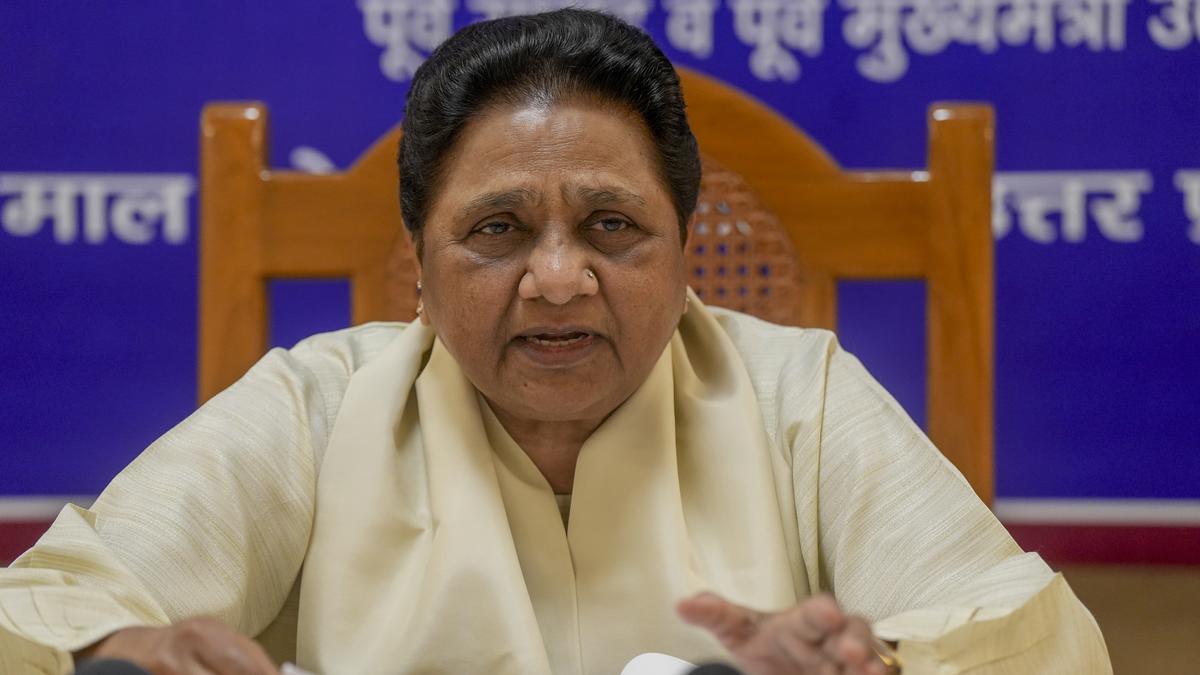 BSP chief Mayawati slams United States trade tariffs, urges Union govt. to use it as opportunity for self-reliance 