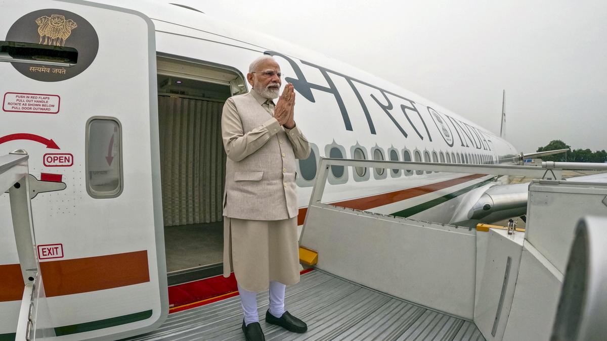 PM Modi embarks on four-day visit to U.K., Maldives