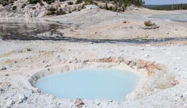 Another new hole in the ground at Norris Geyser Basin