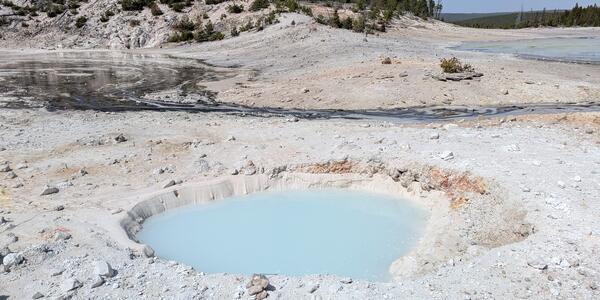 Another new hole in the ground at Norris Geyser Basin
