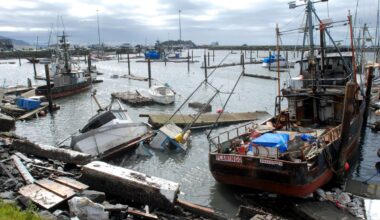A tiny city nicknamed a ‘tsunami magnet’ saw the highest waves in continental US after the earthquake