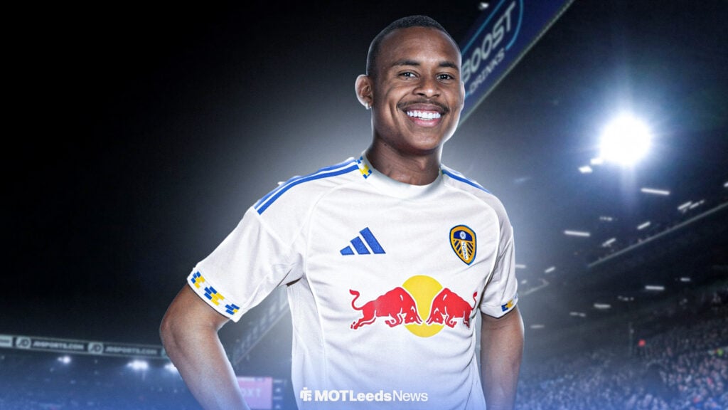 Igor Paixao in Leeds United kit