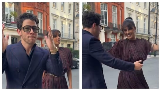 Priyanka Chopra and Nick Jonas' candid moment left their fans swooning.