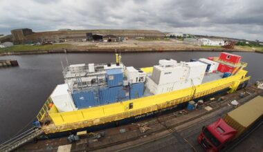 Germany's H2Mare commissions floating test platform for power-to-X production