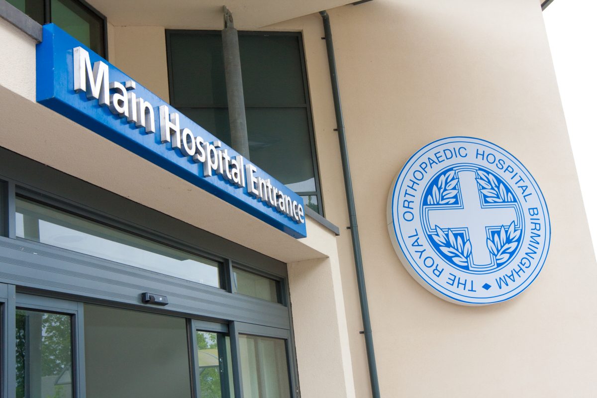Chief executive moves on from Royal Orthopaedic Hospital