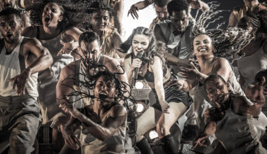 Rachel Zegler as Eva Peron in Evita