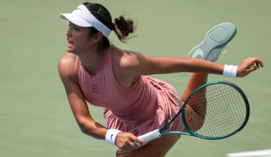 Raducanu charges past Sakkari into Washington semifinals