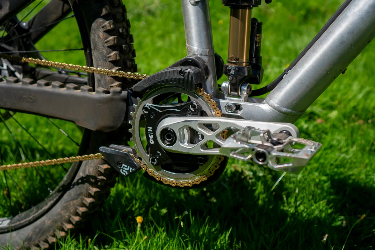 Asa Vermette with Frameworks DH at Red Bull Hardline 2025