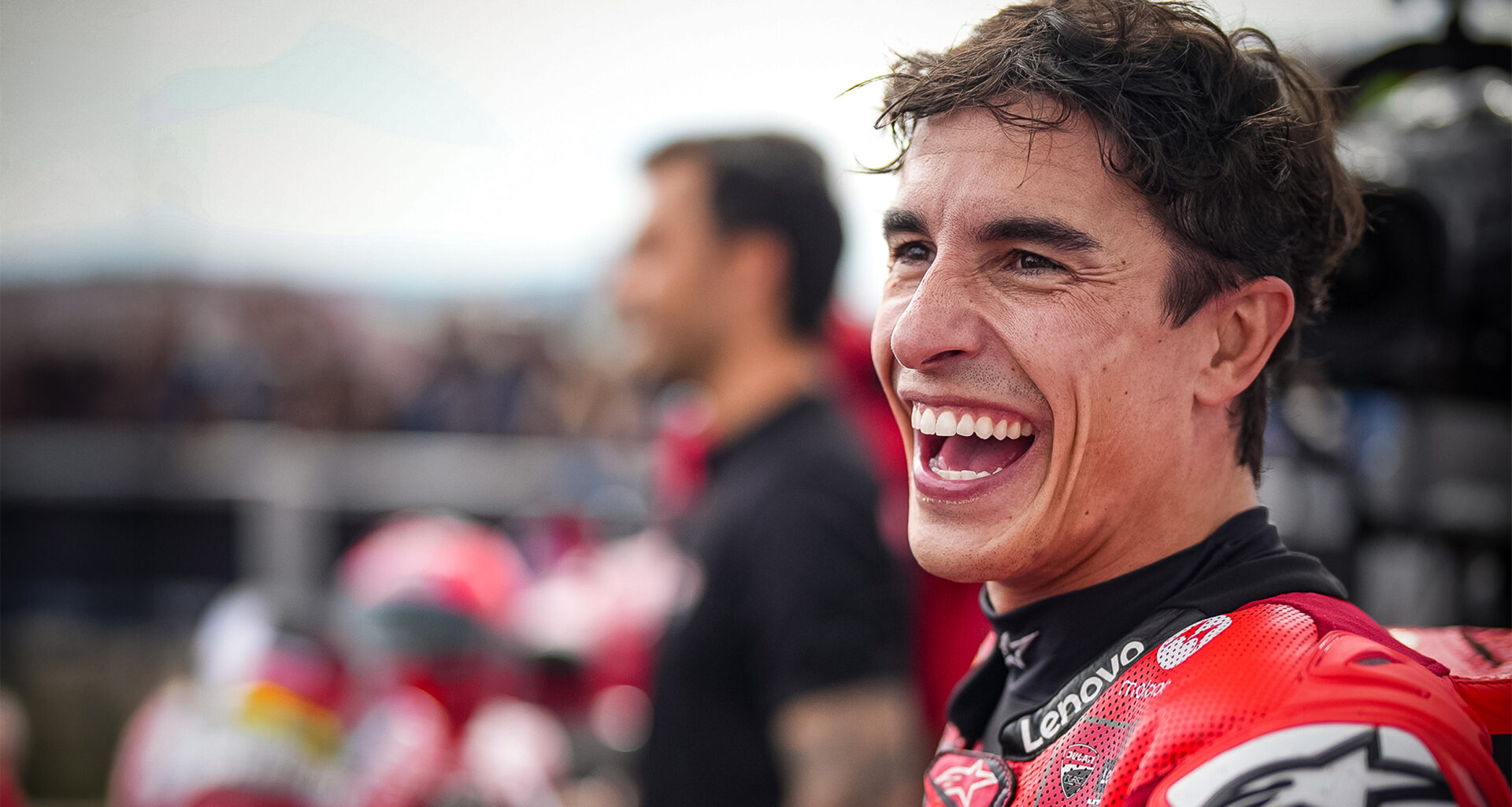 Magnificent Marquez reigns in Germany as podium contenders crash