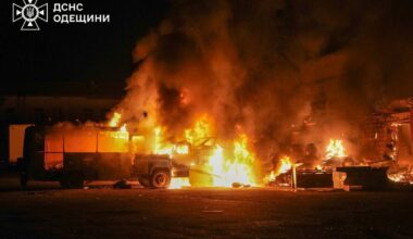Russia fires over 100 drones at Ukraine as Kremlin dismisses transport chief after travel chaos