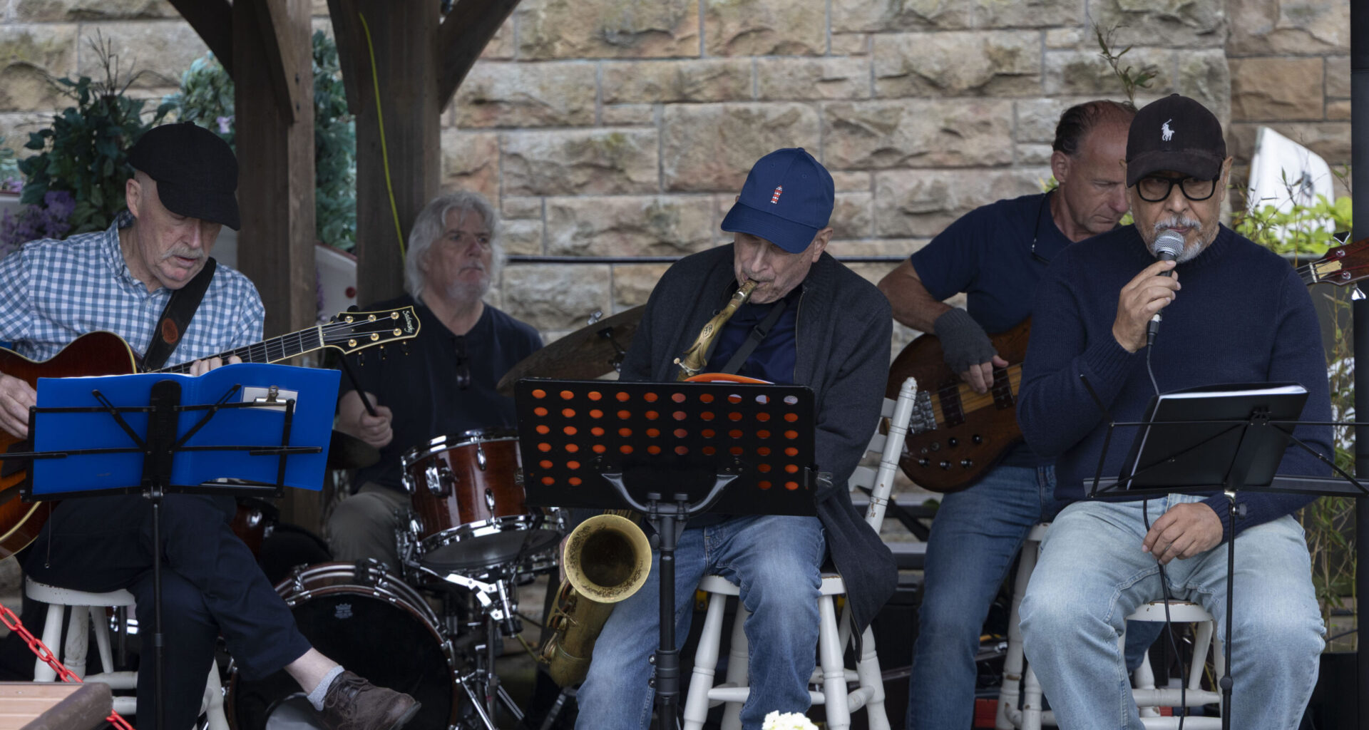 A saxophonist to the stars performed at Boardwalk Beach Club