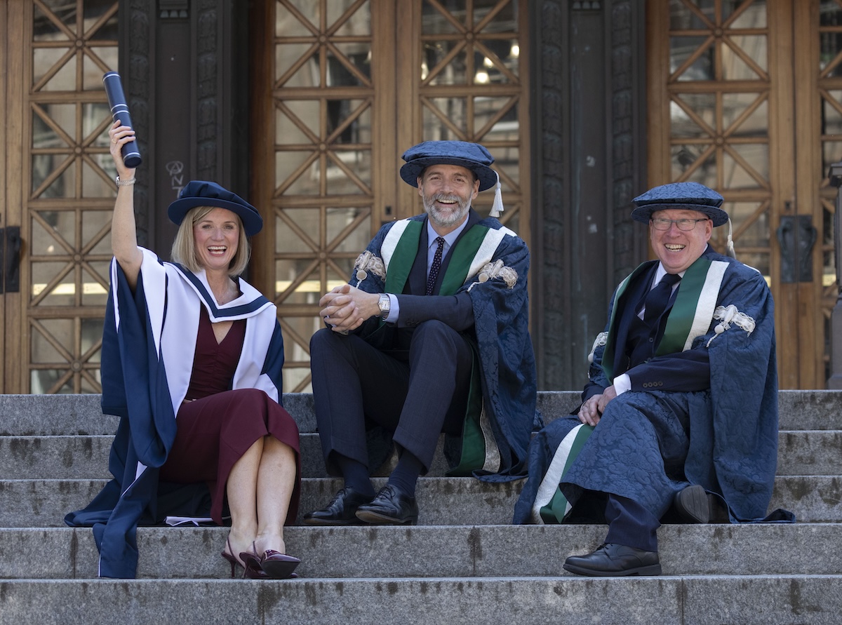 New chancellor installed at Queen Margaret University ceremony