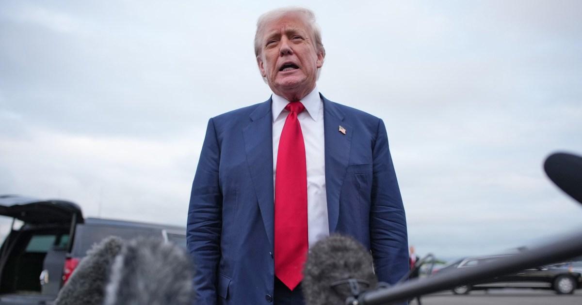 Trump warns 'there'll be no Europe left' before immediately hitting golf course | News Politics