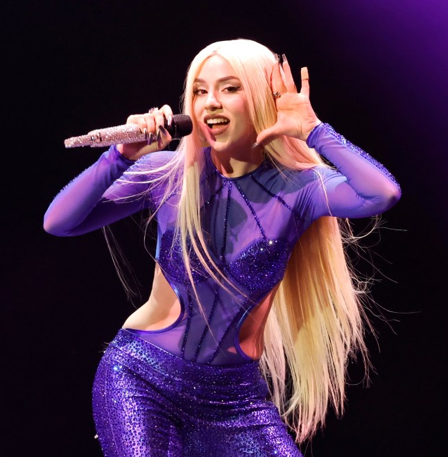 INGLEWOOD, CALIFORNIA - DECEMBER 02: Ava Max performs onstage during iHeartRadio 102.7 KIIS FM's Jingle Ball 2022 Presented by Capital One at The Kia Forum on December 02, 2022 in Inglewood, California. (Photo by Kevin Winter/Getty Images for iHeartRadio)