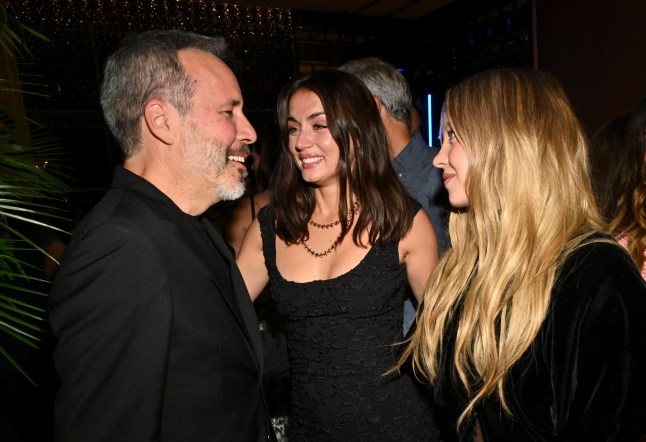 Denis Villeneuve, Ana de Armas and Sydney Sweeney at 