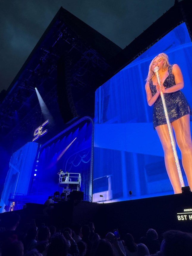 Sabrina Carpenter brings a different vibe to BST and we're all for it