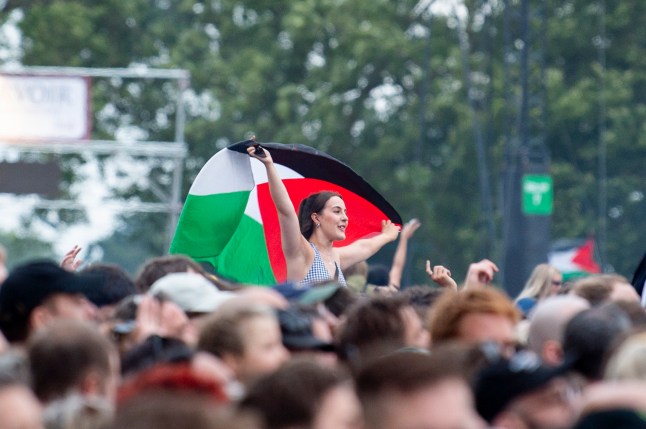 LONDON, ENGLAND - JULY 05: A general view of the audience in Finsbury Park at the Fontaines D.C. gig on July 5, 2025 in London, England. (Photo by Tabatha Fireman/Dave Benett/Getty Images)