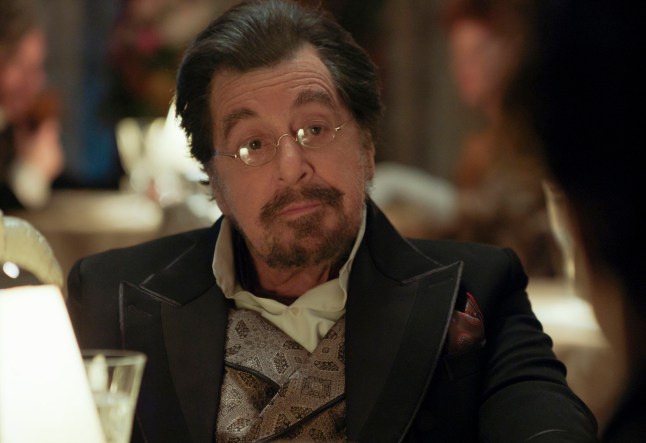Undated film still handout from Modi: Three Days on the Wing of Madness. Pictured: Al Pacino as Gangnet. See PA Feature SHOWBIZ Film Modigliani. WARNING: This picture must only be used to accompany PA Feature SHOWBIZ Film House Of Gucci. PA Photo. Picture credit should read: ? Modi Production Ltd. All Rights Reserved. NOTE TO EDITORS: This picture must only be used to accompany PA Feature SHOWBIZ Film Modigliani.
