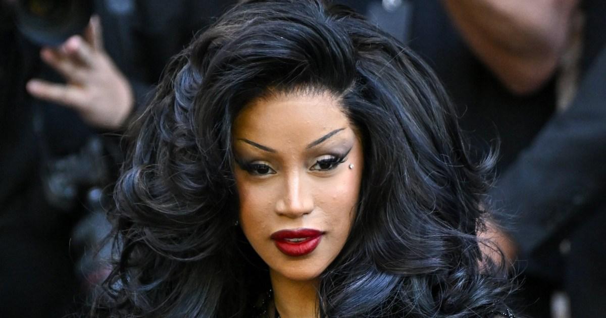 Cardi B sued for hurling microphone at audience member