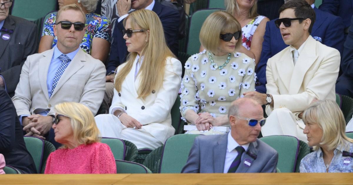 Paul Mescal and Andrew Scott bring a touch of Hollywood to Wimbledon final