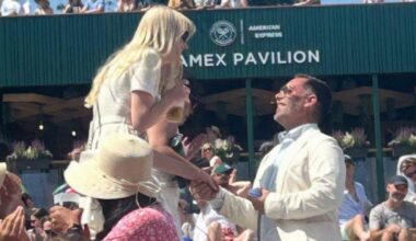 I'm the tennis-mad fan who proposed on Henman Hill at Wimbledon | News UK