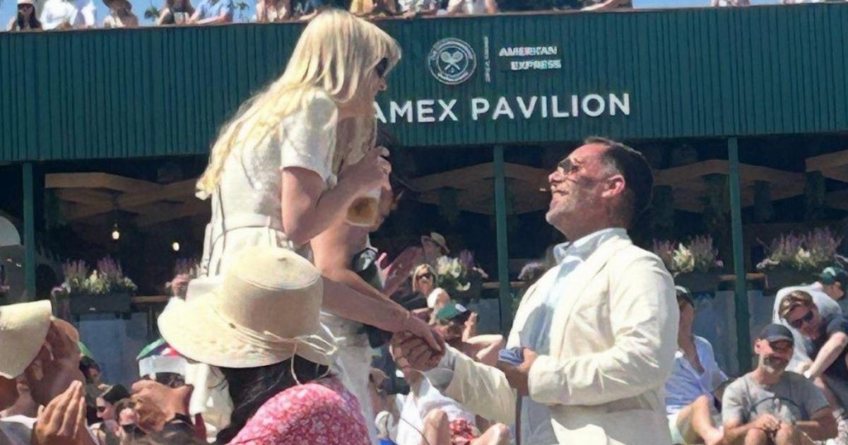 I'm the tennis-mad fan who proposed on Henman Hill at Wimbledon | News UK