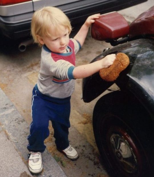 Cosmo Landesman Collects of his son Jack Only for use with his article