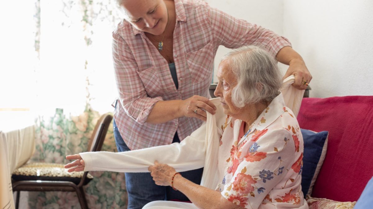 Mum moved in to save care fees