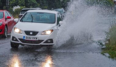 Flash floods warning: All the places with flood alerts in place today | News UK